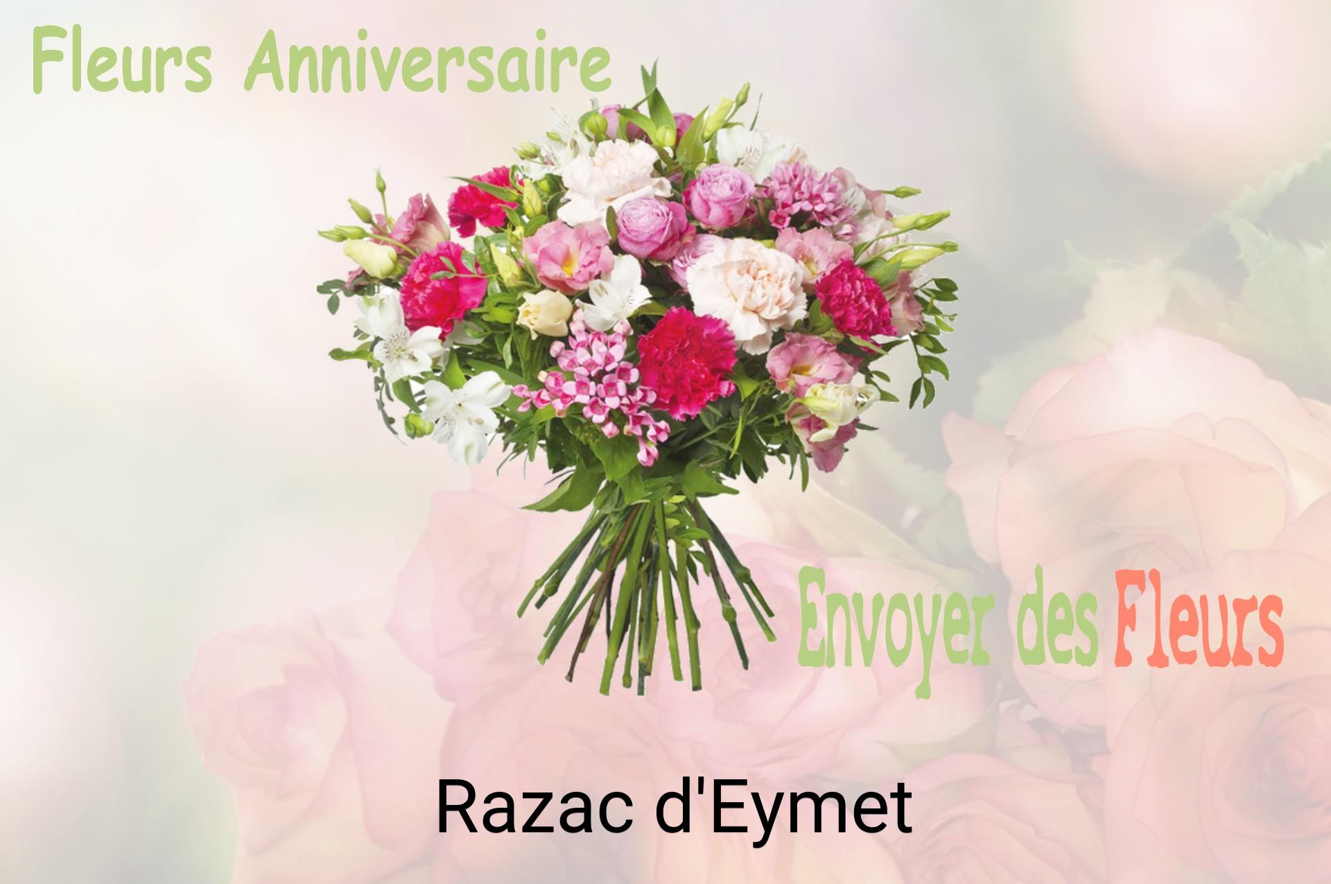 Bouquet de fleurs d’anniversaire livré à Razac-d'Eymet
